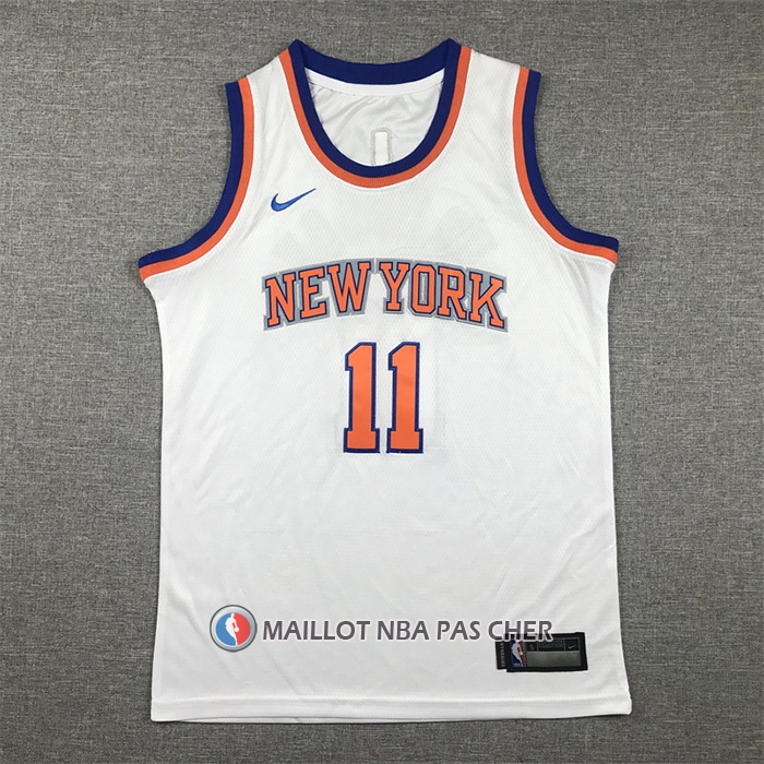 Maillot Enfant New York Knicks Jalen Brunson Association 2022-23 Blanc